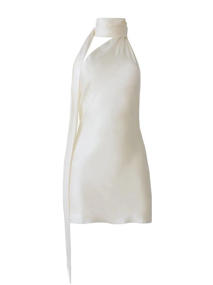 VALERIA | VESTIDO MINI SATINADO