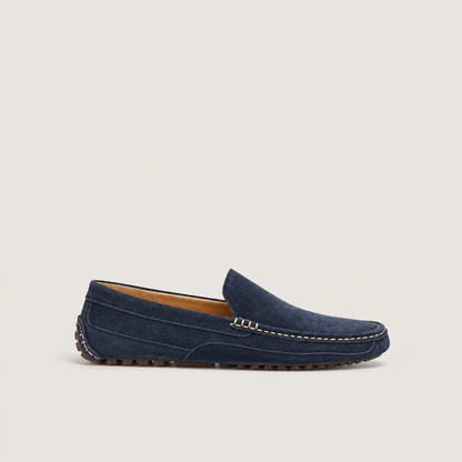 Suede Boat Loafers