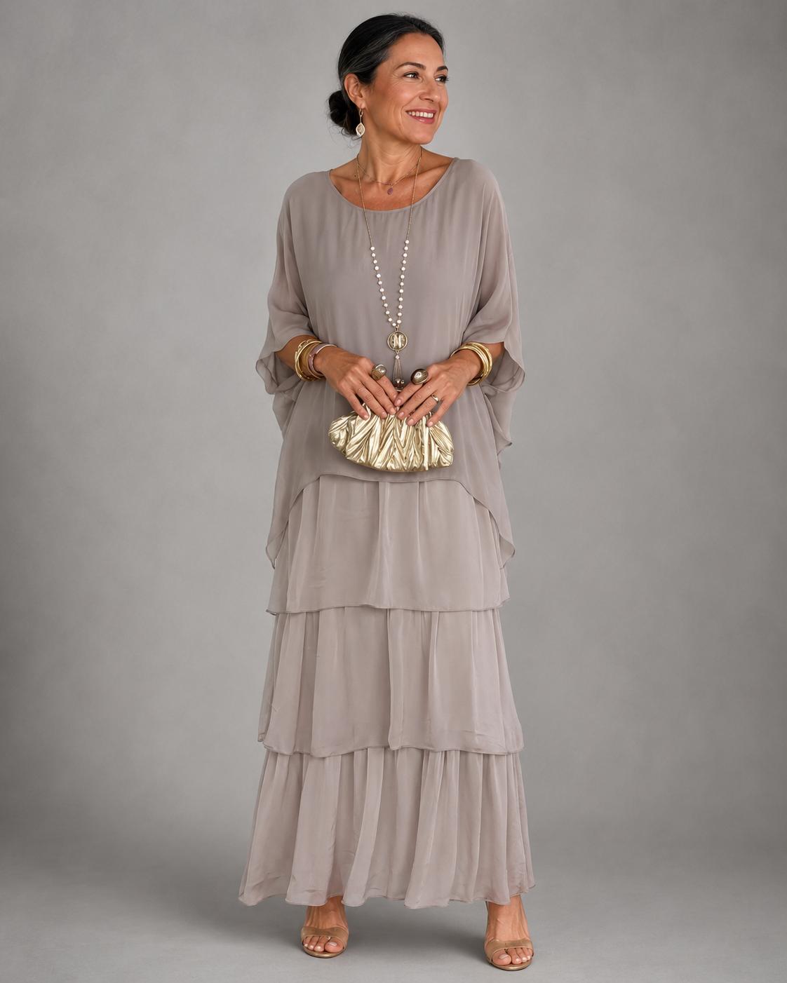 Celina | Vestido Largo Elegante y Fluido