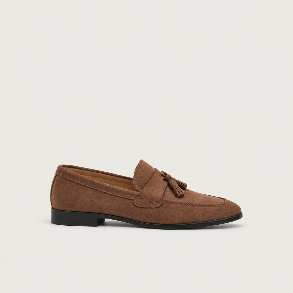 Suede Tassel Loafers