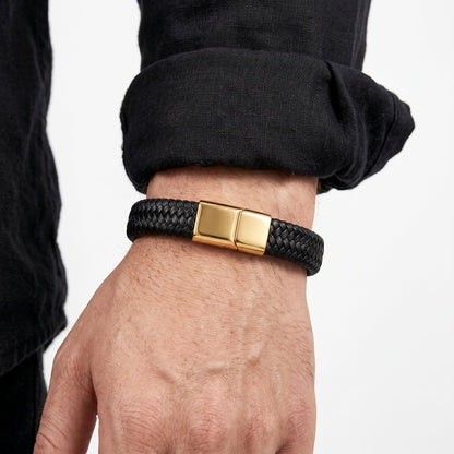 Pulsera de Piel Trenzada