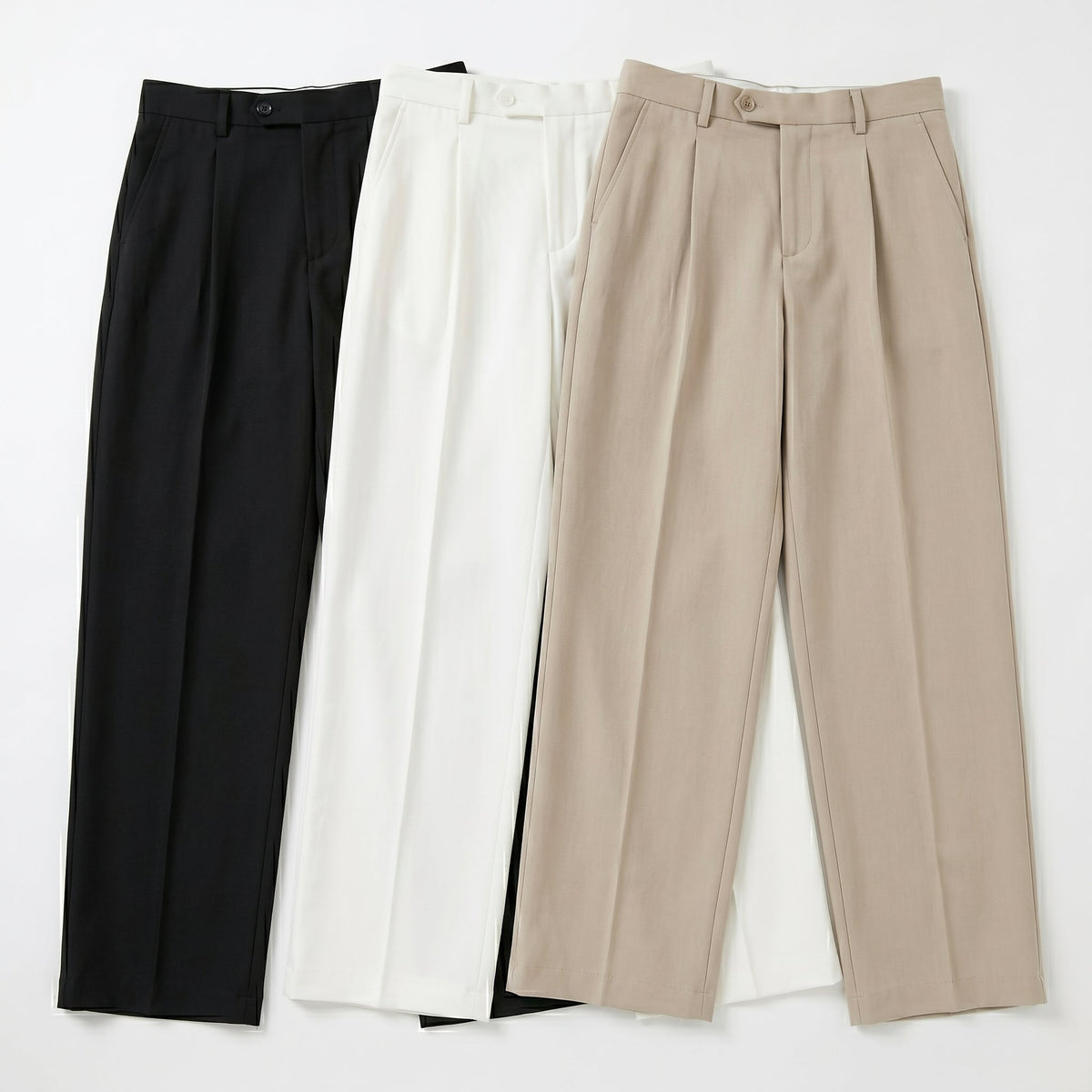 Wide-Leg Flowy Trousers