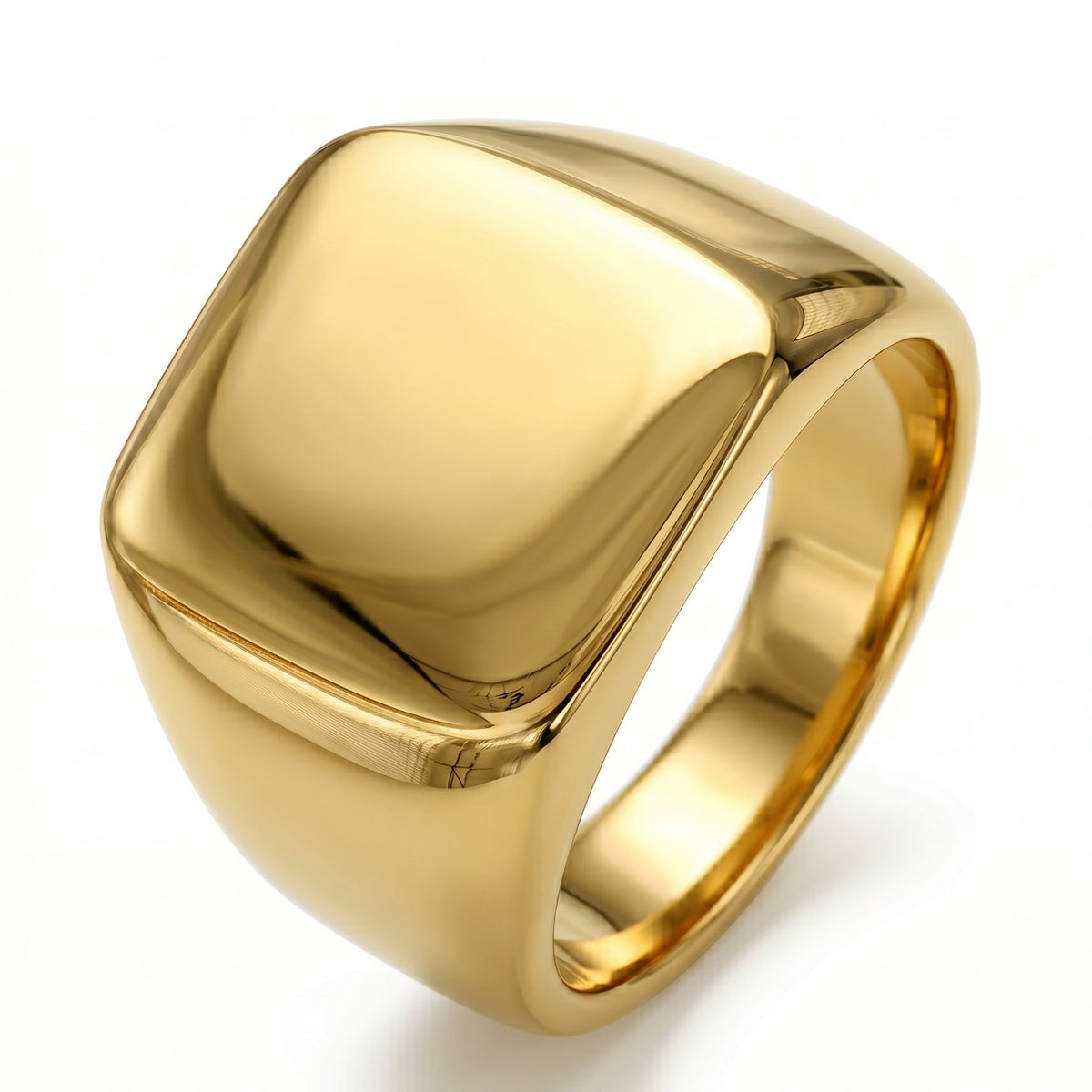 Anillo de Sello de Acero