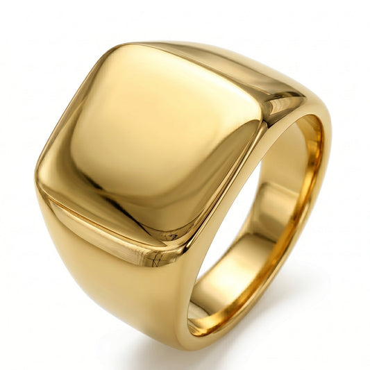 Anillo de Sello de Acero