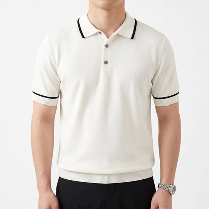 Polo con Cremallera en el Cuello