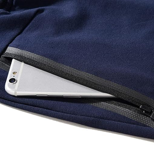 Lucas | Pantalones Cortos de Algodón con Bolsillos con Cremallera