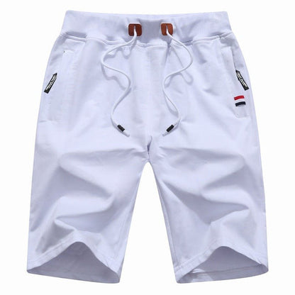 Lucas | Pantalones Cortos de Algodón con Bolsillos con Cremallera