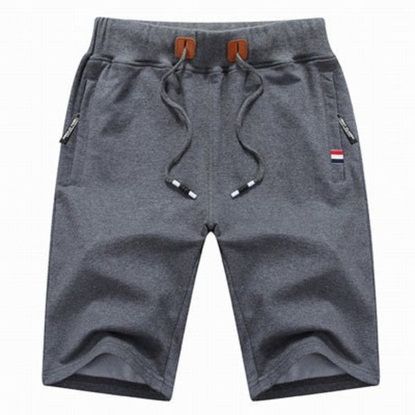 Lucas | Pantalones Cortos de Algodón con Bolsillos con Cremallera