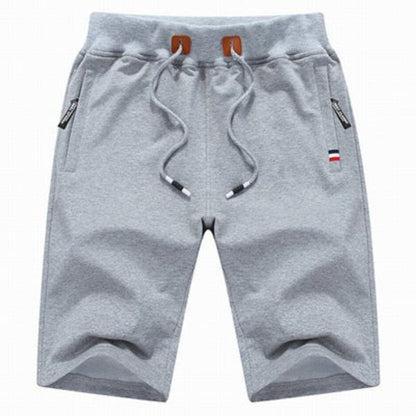Lucas | Pantalones Cortos de Algodón con Bolsillos con Cremallera