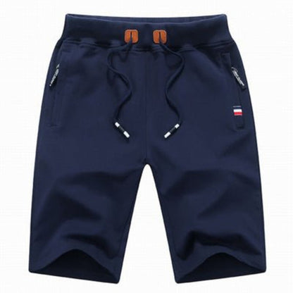 Lucas | Pantalones Cortos de Algodón con Bolsillos con Cremallera