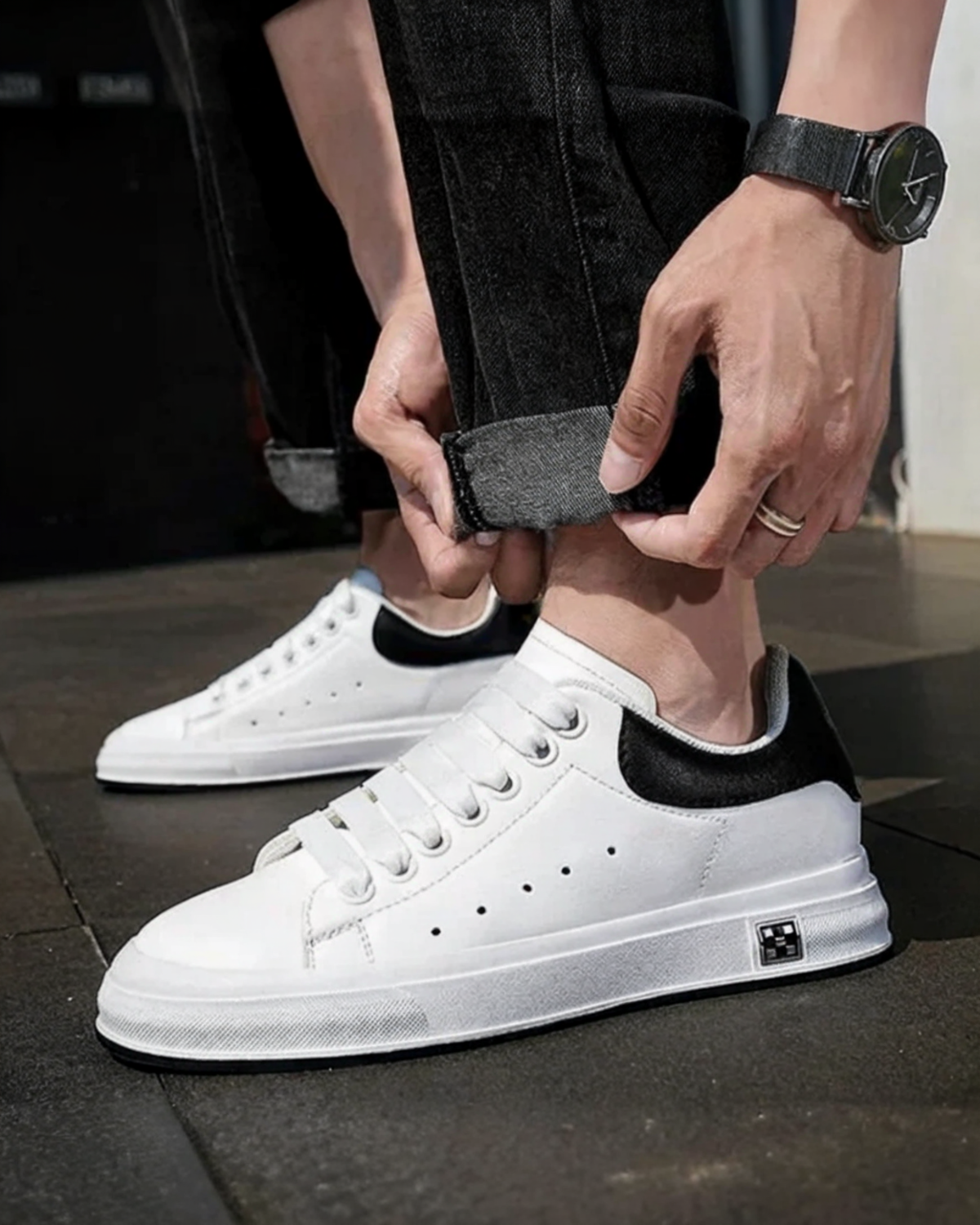 Scarpe rialzate (+6/+8 cm)
