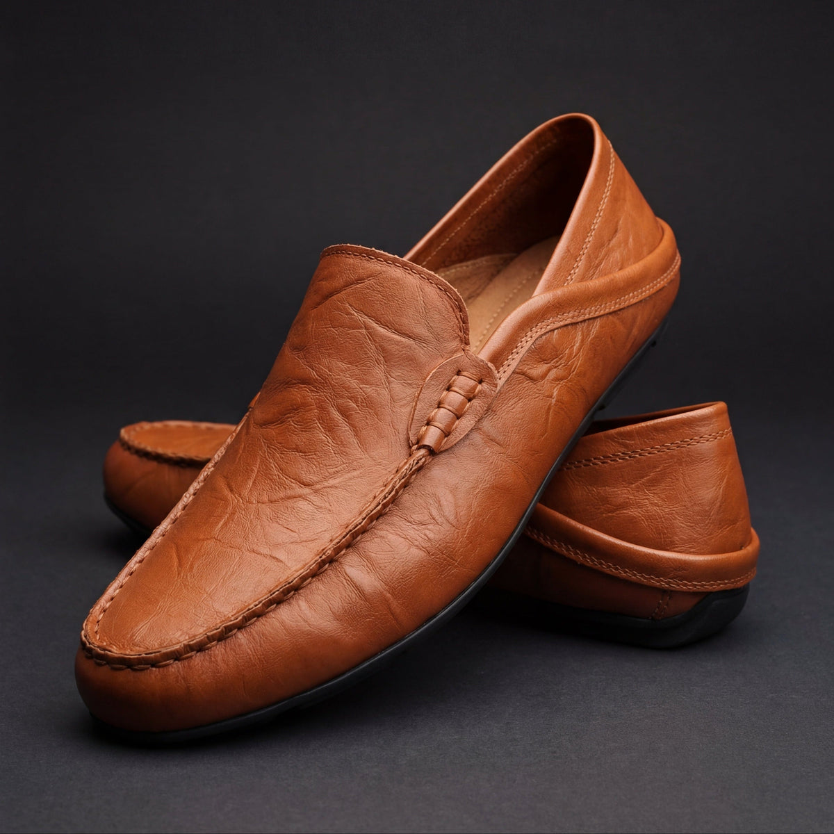 Handcrafted Leather Loafers