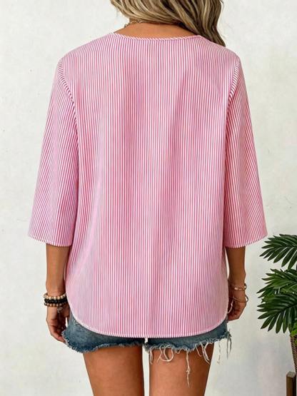 Lekki top w paski