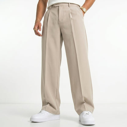 Wide-Leg Flowy Trousers
