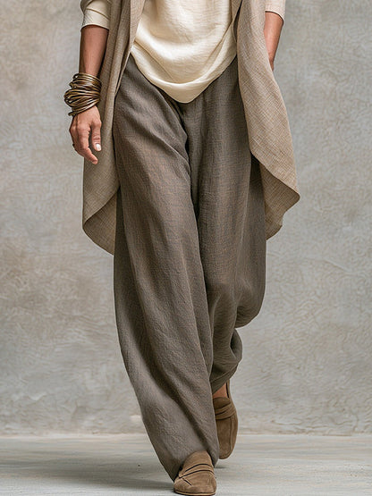 Flaminia | Three-Piece Set with Cardigan and Palazzo Pants