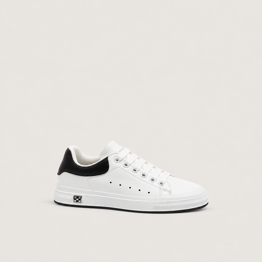 Liam | Zapatillas con Alza (+6/+8 cm) — vista lateral sobre fondo gris cálido