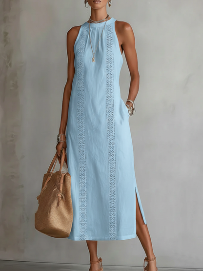Jimena | Vestido Midi con Detalles Bordados