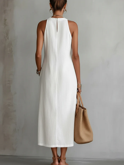 Jimena | Vestido Midi con Detalles Bordados