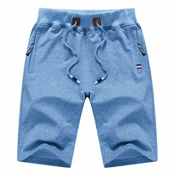 Lucas | Pantalones Cortos de Algodón con Bolsillos con Cremallera