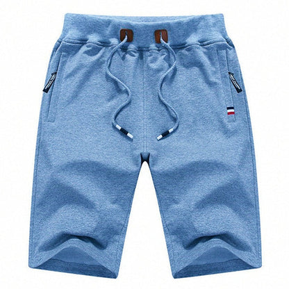 Lucas | Pantalones Cortos de Algodón con Bolsillos con Cremallera