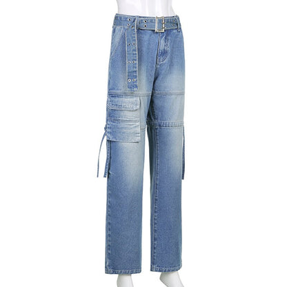 PILAR | JEANS CON CINTAS DECORATIVAS