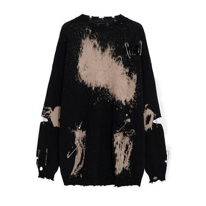 NORA | SUÉTER OVERSIZE ARTÍSTICO