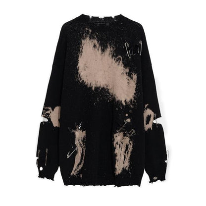 NORA | SUÉTER OVERSIZE ARTÍSTICO