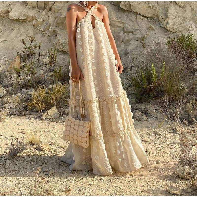 MARIANA | VESTIDO MAXI BOHEMIO