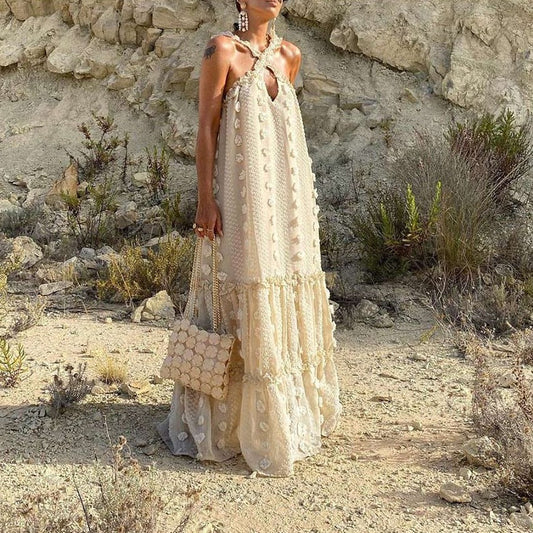 MARIANA | VESTIDO MAXI BOHEMIO