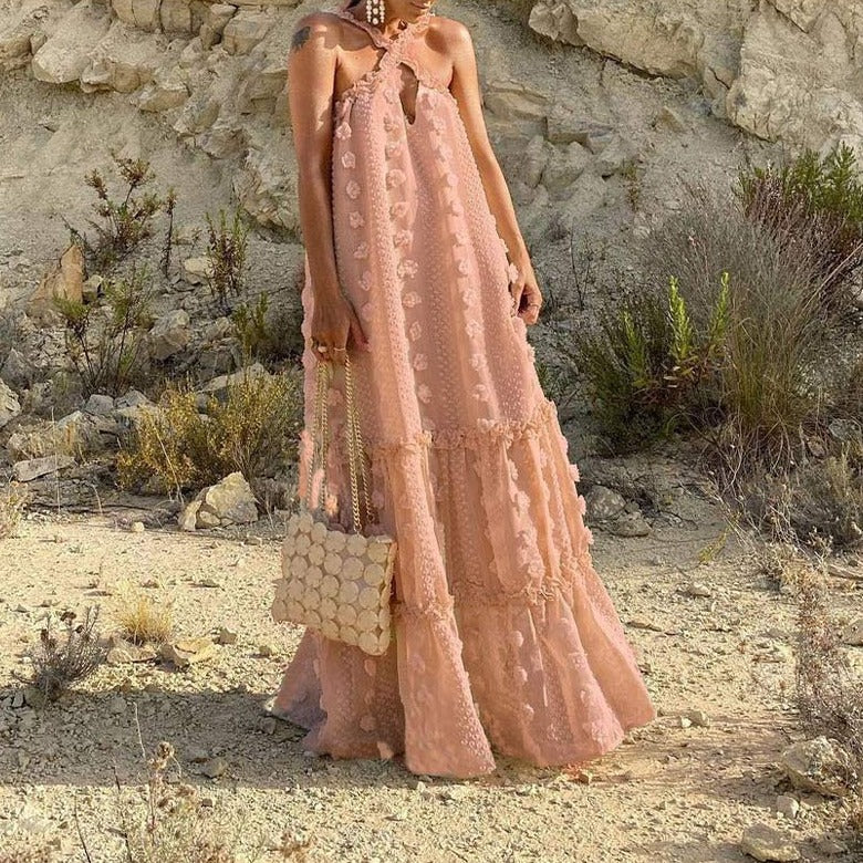 MARIANA | VESTIDO MAXI BOHEMIO