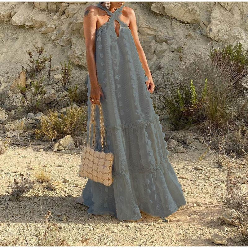 MARIANA | VESTIDO MAXI BOHEMIO