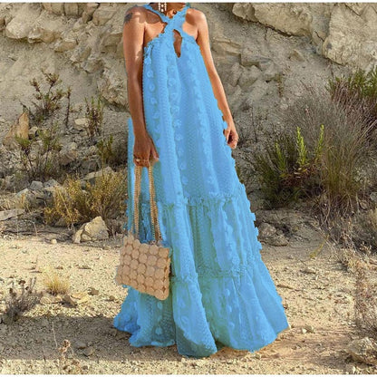 MARIANA | VESTIDO MAXI BOHEMIO