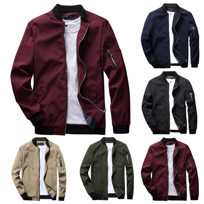 Lightweight Transitional Bomber Jacket