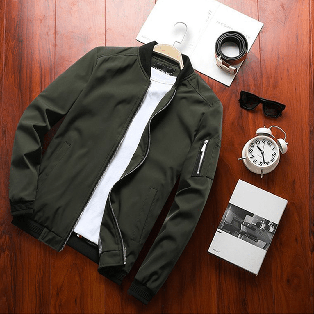 Lightweight Transitional Bomber Jacket