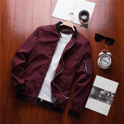 Lightweight Transitional Bomber Jacket